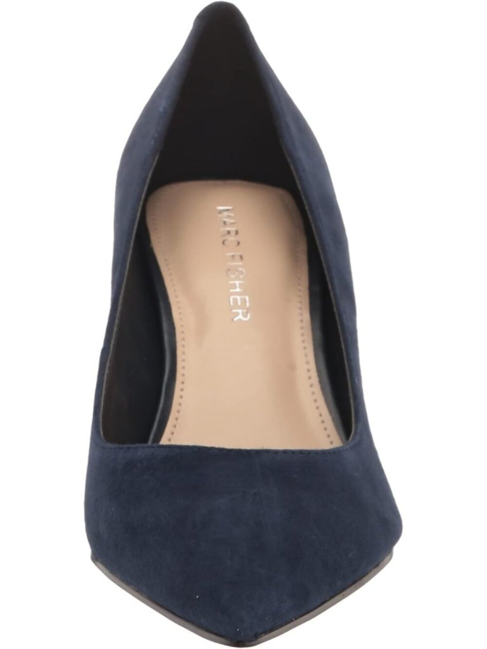 Women Baltic Blue Modern Pointed Toe Alola Dress Casual Pumps Pull On Heel Shoes - Picture 2 of 6
